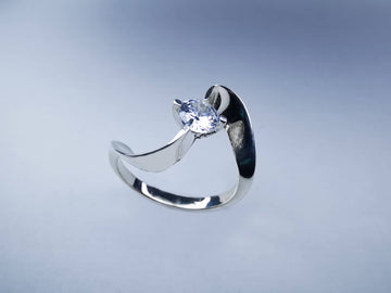 Anillo Galaxy Piedra Zirconia Plata .925