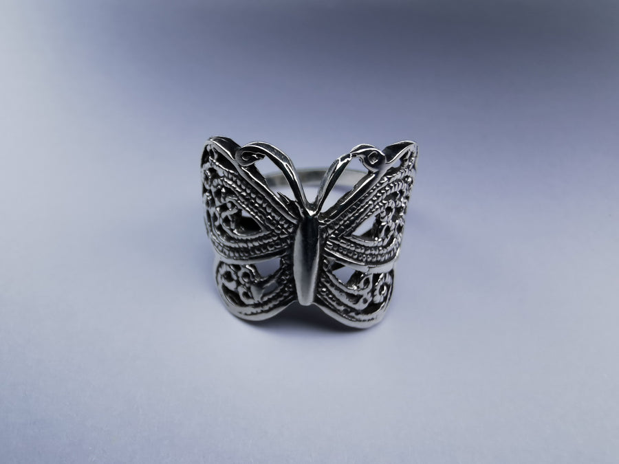 Anillo Mariposa Plata .925