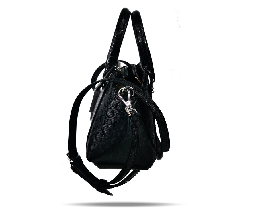 GUESS - Bolso Mujer Satchel Black Chic