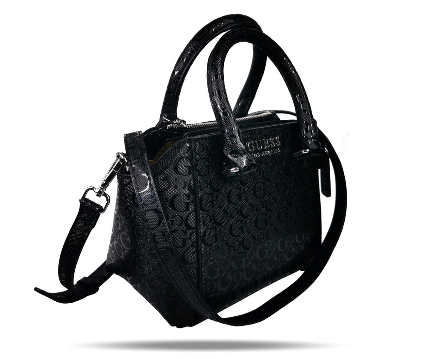 GUESS - Bolso Mujer Satchel Black Chic