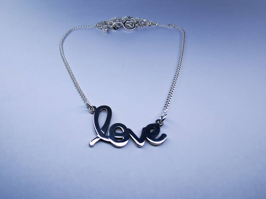 Collar Love de Plata .925